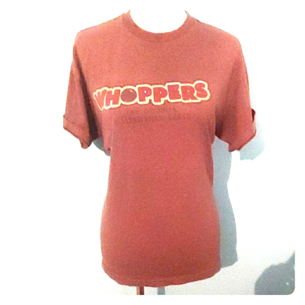 WHOPPERS vintage logo tee.